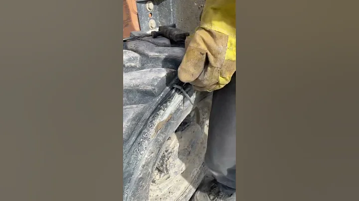 The Tire Doctor Puts A Plug In The Sidewall! #shorts