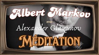 Violin Prodigy A.markov And Pianist A. Mytnick Performe Glazunovs Méditation