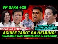 ROMUALDEZ PINATAWAG NA SA HEARING? ACIDRE BINALATAN NI MARCOLETA AT CAYETANO! VP SARA +29 SA SURVEY!