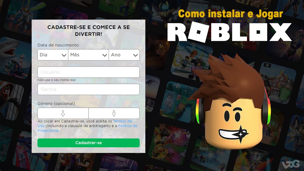 Como Instalar e Jogar na Roblox – Suporte Roblox