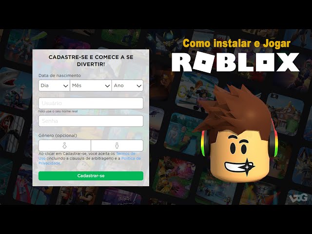 Como jogar e instalar Roblox - Para iniciantes 