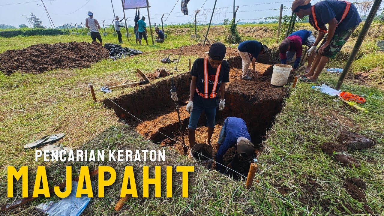 Istana Majapahit Ditemukan? Terpendam Sedalam Ini, Arkeolog Buru Teka-teki Itu‼️