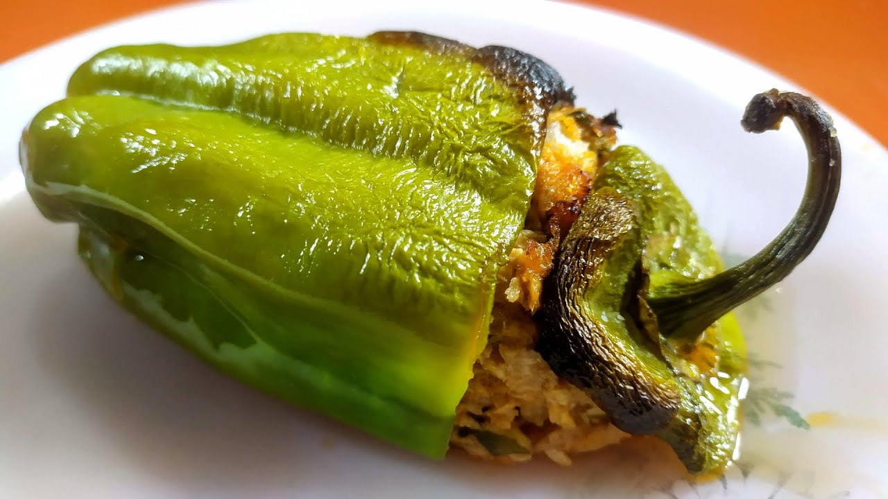 Pimientos rellenos de atún