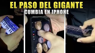 El Paso Del Gigante - Cumbia Cover en iPhone - Integrante de Montez De Durango