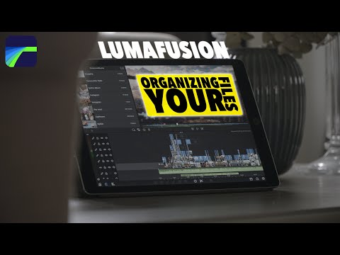 LumaFusion Organize Your Files EASILY | RobHK