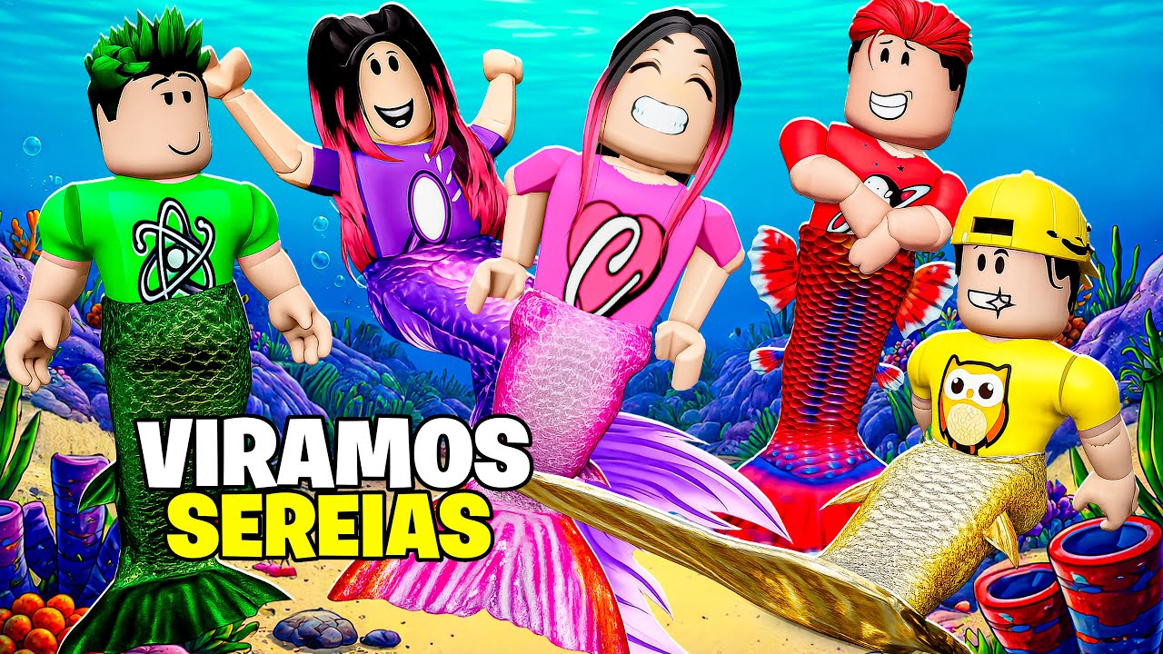 COMEÇAMOS UMA NOVA FAMILIA DE SEREIAS EM BROOKHAVEN *Ficamos Lindas*