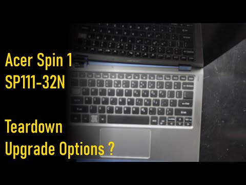 Варианты разбора/обновления Acer Spin 1 SP111-32N