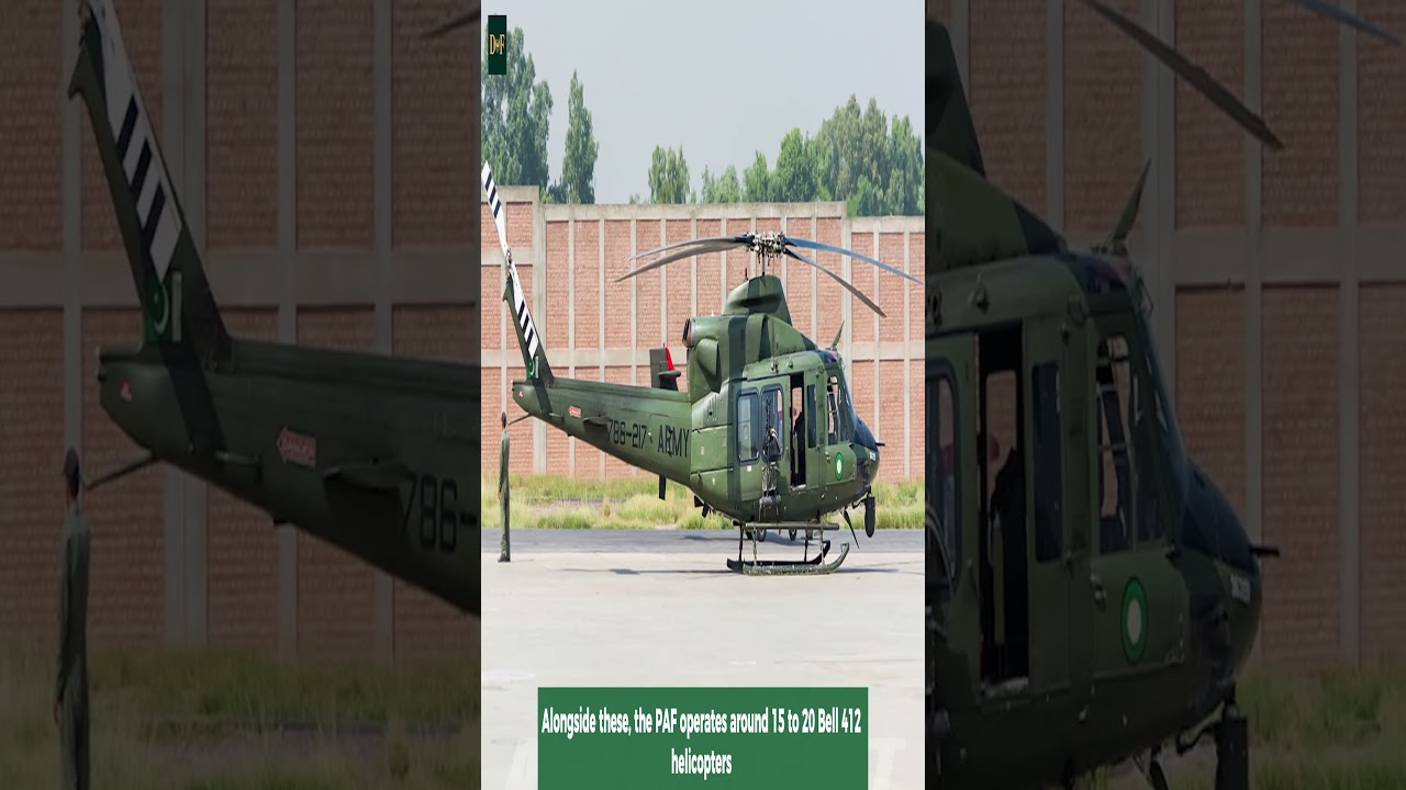 Inside the Skies: Pakistan Air Force Helicopter Fleet Revealed