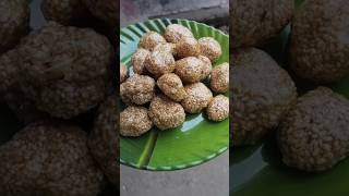 makara sankranti special#ladoorecipe#homemadesweet#foodfestival#sweetlovers#rasiladoo#shorts