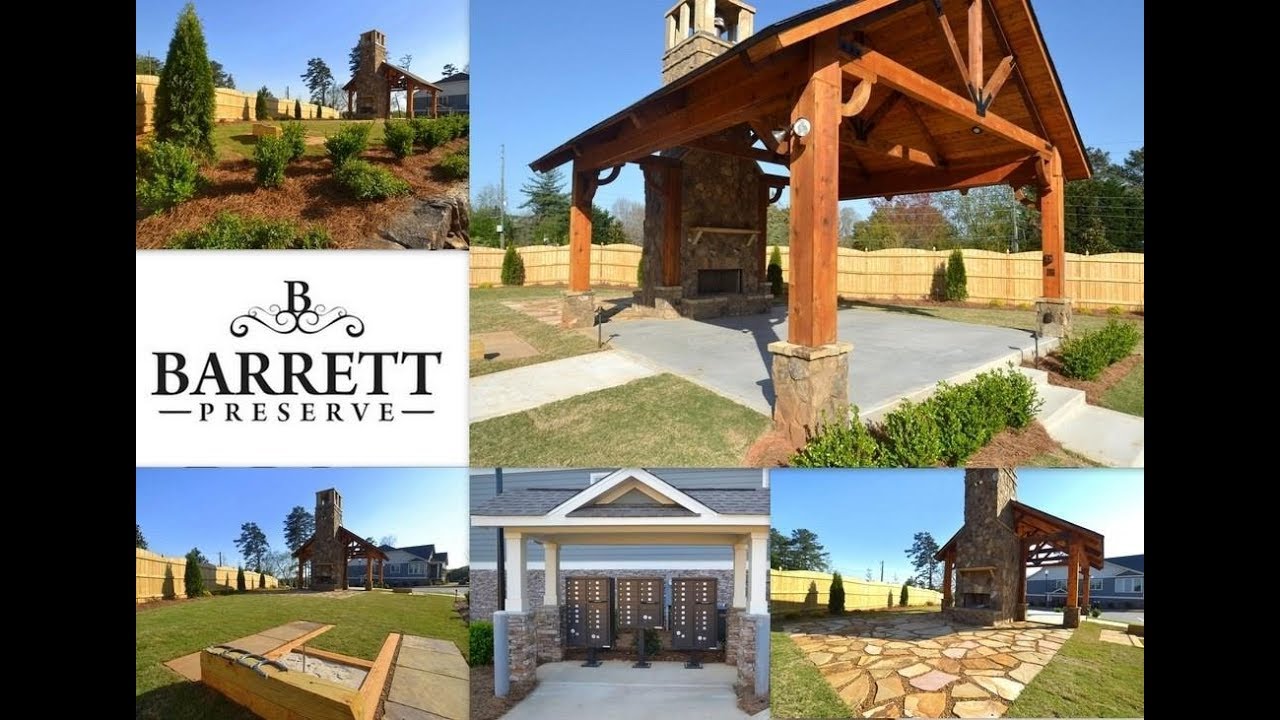 Barrett Preserve West Cobb Marietta GA Active Adult Craftsman Homes