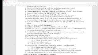 Excel Assignment 2