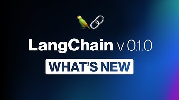 LangChain v0.1.0 Launch: Introduction