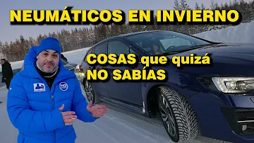 ¿Los neumáticos de nieve evitan el deslizamiento sobre hielo?