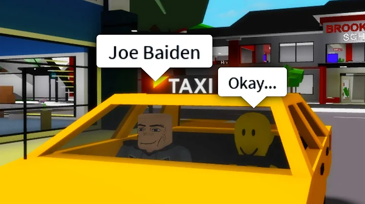 ROBLOX Brookhaven RP - FUNNY MOMENTS (TAXI 8)