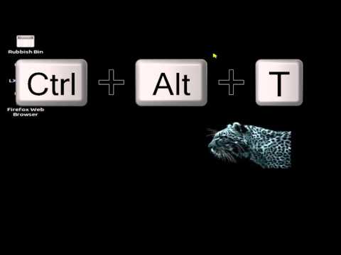 Keyboard shortcut to open terminal in Unix