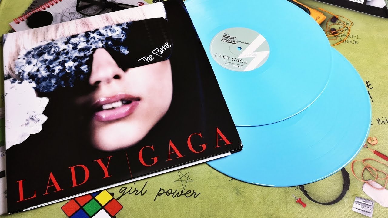 UNBOXING: LADY GAGA - THE FAME (2LP AZUL EDICIÓN LIMITADA) - YouTube