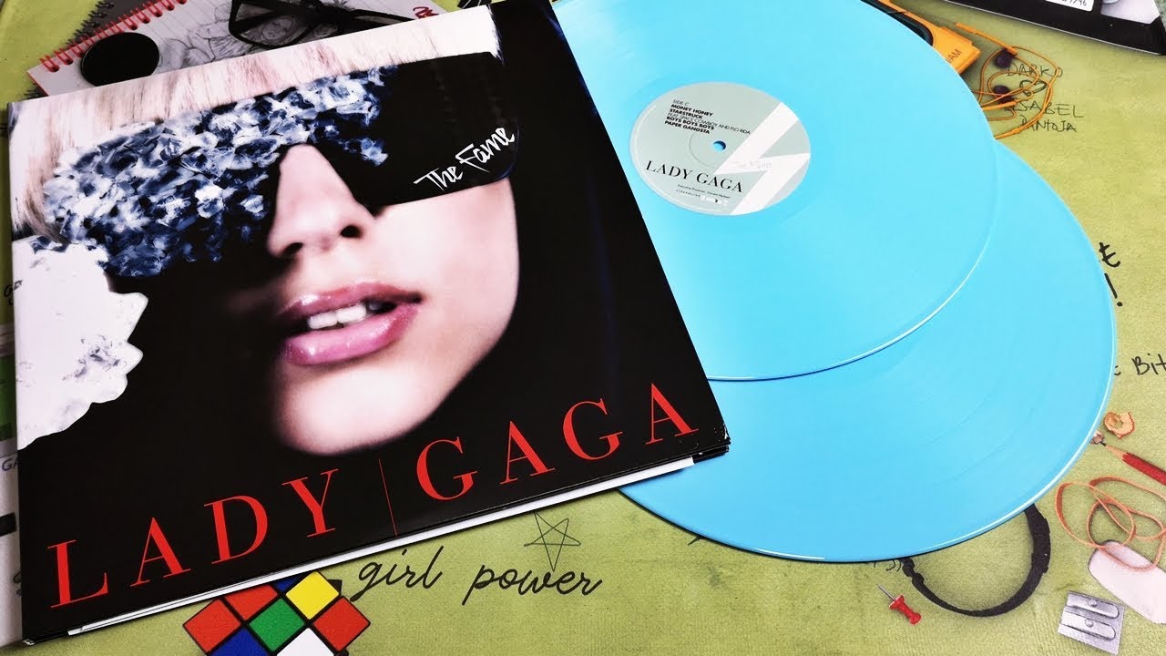 UNBOXING: LADY GAGA - THE FAME (2LP AZUL EDICIÓN LIMITADA) 