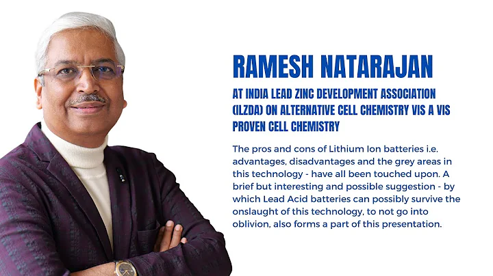 Presentation by Ramesh Natarajan at India Lead Zin...