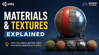 Materials vs Textures in Unity Explained | Complete Beginner Guide (2026)
