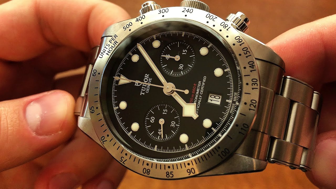 ЛУЧШИЙ ХРОНОГРАФ ДО 4000$  TUDOR BLACK BAY CHRONO