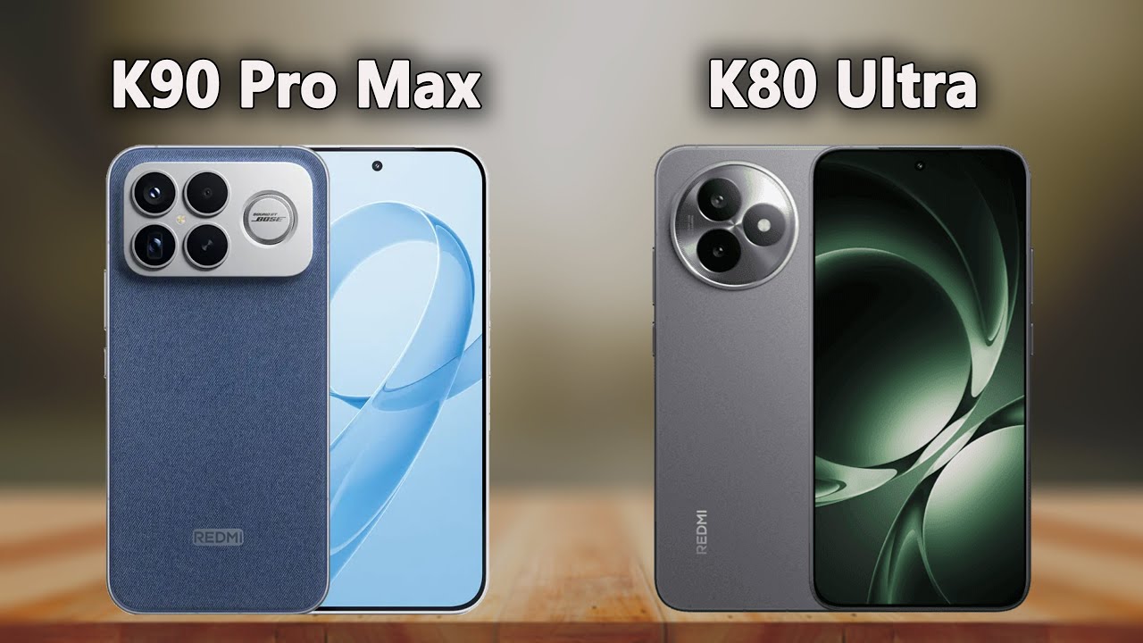 Redmi K90 Pro Max vs Redmi K80 Ultra – Performance Beast vs Value King
