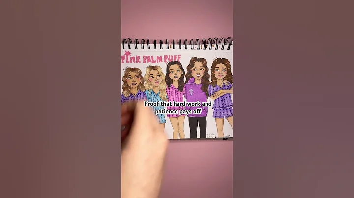 I love @pinkpalmpuff 🏝️ PJ UNBOXING!! #shorts #pajama #art #youtuber #hardwork #unboxing