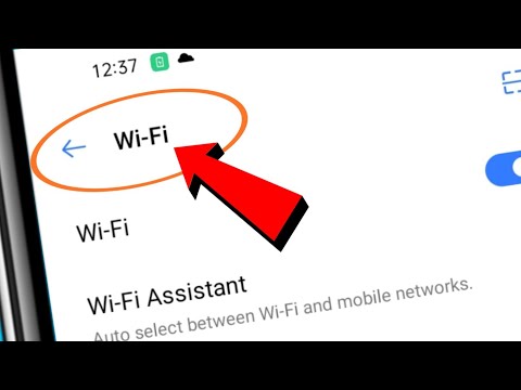 realme || How to fix wi-fi problem in realme 7i