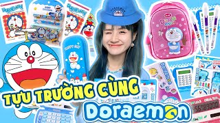 Mua Tất Cả Đồ Dùng Học Tập Doraemon - Vê Vê Channel