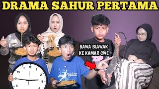 SAHUR PERTAMA DI KOSAN! ADA BIAWAK MASUK KAMAR CWE | DRAMA RS 04