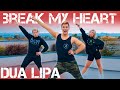 Dua Lipa - Break My Heart | Caleb Marshall | Dance Workout