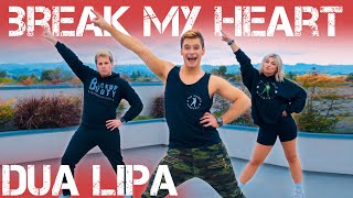 Dua Lipa - Break My Heart | Caleb Marshall | Dance Workout Resimi
