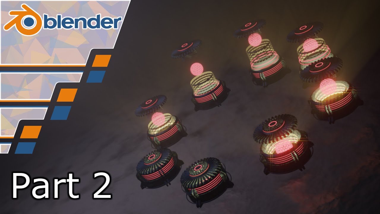 Sci fi Design 3 Part 2 - Blender Tutorial - YouTube