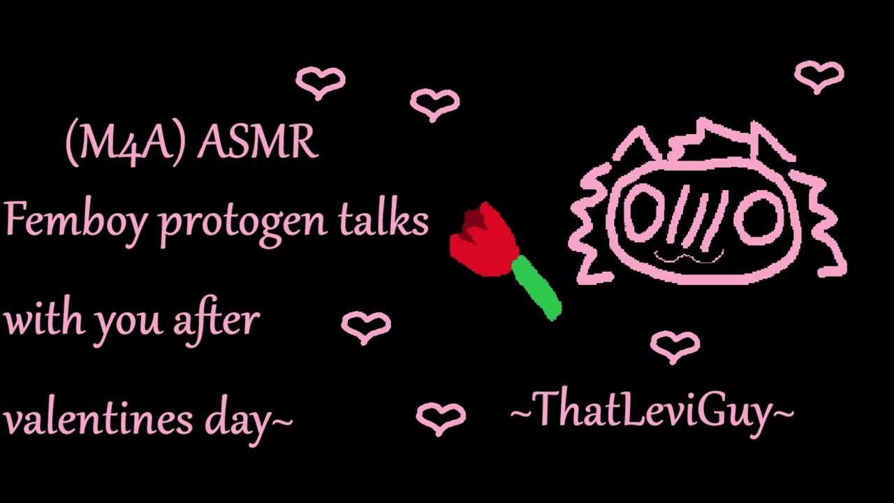 [M4A] Femboy protogen talks with you about your valentines day