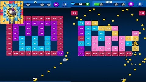 Brick Breaker - All Levels Gameplay Andriod,ios (Level 43)