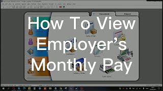 How To View Employer's Monthly Pay 如何查看雇主每月雇佣成本 | SQL Payroll