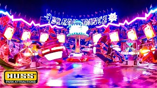 Break Dance No1 (HUSS Breakdance) On/Off Ride POV