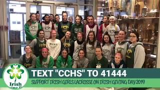 Support IRISH GIRLS LACROSSE on Irish Giving Day 2019