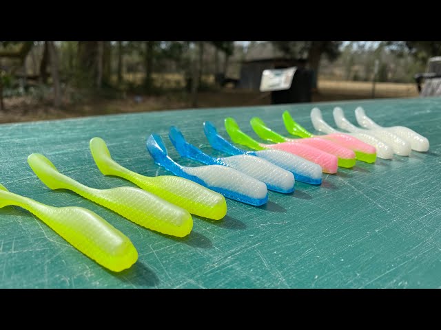 How to copy a lure and make your own mold(Matrix Shad) 
