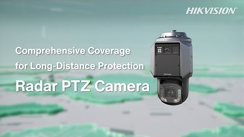 Hikvision All in One Radar with Triple Cameras