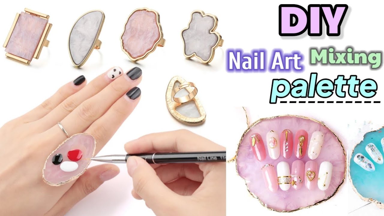 Making Resin Nail Art Palette