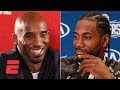 Kobe explains why Kawhi chose the Clippers over the Lakers, gives KD injury advice | NBA Interview