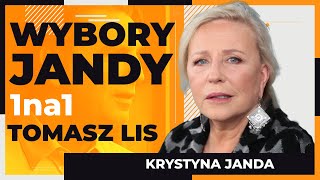 Krystyna Janda 1na1 Tomasz Lis: Wybory Jandy