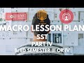 MACRO LESSON PLAN FOR SST || B. ED || PART IV || SEMESTER III OR IV || GUR ACADEMY