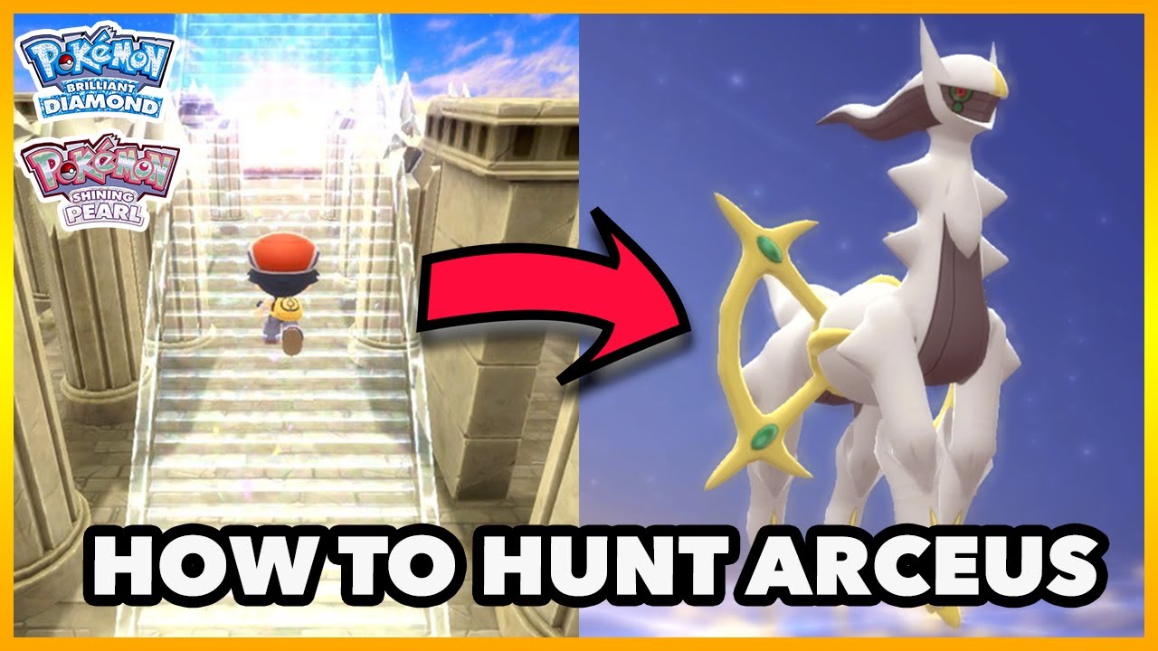 How To Shiny Hunt Arceus In Brilliant Diamond and Shining Pearl! YouTube