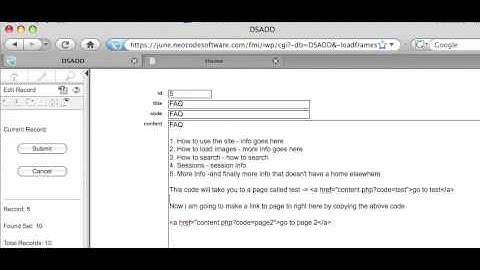 dsadd content editing