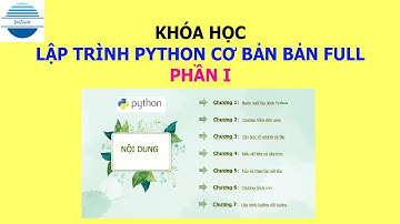Khóa học lập trình Python cơ bản Phần 1 -  Hàm số học chuẩn, phép toán, biểu thức, câu lệnh gán