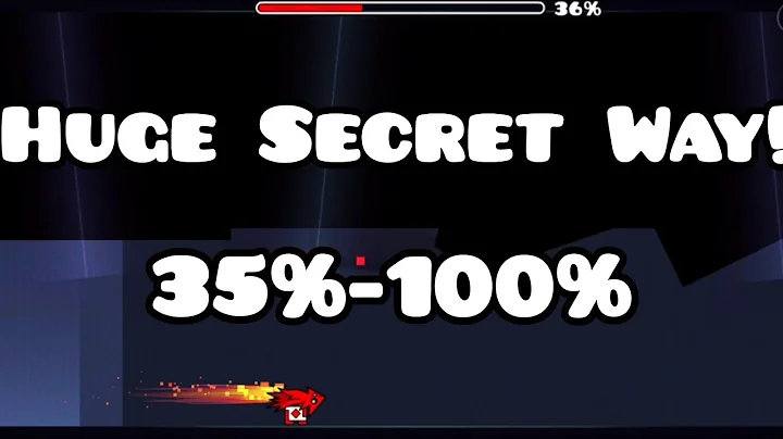 Geometry Dash: HUGE SECRET WAY DEMON! Lunaura by Polli (Medium Demon)
