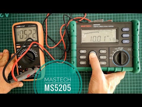 Измеритель сопротивления изоляции Mastech MS5205