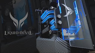 The DEVIL is back! SUPER CLEAN 6900 XT Liquid Devil Time-lapse Build