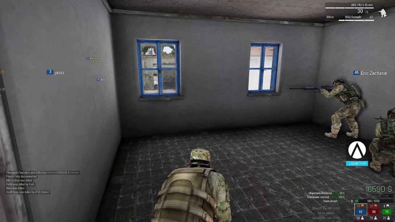 Arma 3 Stand still, Eric YouTube